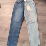 Revice Denim REVICE Yin Yang Two Toned Zip Around Tokyo Wash Jeans Size 27 Photo 1