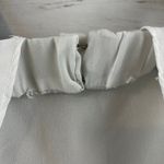 DO+BE Black and White Square Neck Crepe Top Size S Photo 5