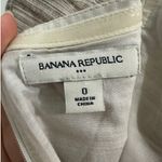 Banana Republic  Strapless Linen Cotton Blend Coastal Dress w Pockets Sz 0 EUC XS Photo 9