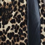 Eien Long Sleeve Animal Print Pleather Strip Dress SIZE 1X Photo 1