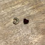 Origami Owl  Gold Initial Letter Crystal “C” Charm & Red Crystal Heart Charm Photo 7