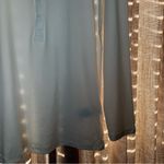 Gap  Maternity White Puff Shoulder Henley Long Sleeve Tee Shirt Size Large Photo 4