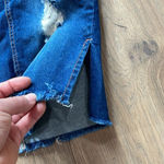 Black Label  Distress Denim Skirt Size Small Photo 5