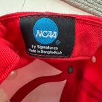 NCAA Wisconsin Badgers Red Baseball Hat Cap Adjustable Strap Back  Photo 1