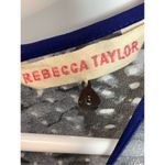 Rebecca Taylor Women's Silk Lined Floral Pleated Mini Dress Multicolor Size 6 Photo 6