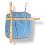 Abercrombie & Fitch Baby Blue Square Neck Lace Cami Womens Size XS Boho Photo 2