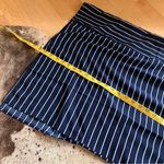 CAARA Navy Lorna Stripe Adjustable Waist Women's
Midi Dress Size Medium Blue Photo 8