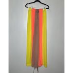 House Of CB NWT  Striped Margot Pants Women's High Waisted Wide Leg Semi-Sheer XS Photo 1