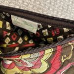 Vera Bradley  Purse Mini Crossbody Bag Puccini Dainty Brown Pink Floral Quilted Photo 1