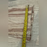 1.4.3. Story by Line Up 143 Story Lead Me On Tie Top Cream Stripe Long Sleeve Boho Size Small NWT Photo 3