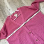 Electric & Rose Cardigan wool cashmere knit womens Pink small oversized everyday Photo 2