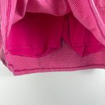 Talbots  Hello Saturday Skort Women's 1X Pink White Striped Built-In Brief Skirt Photo 3