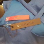 Carbon 38 ππ Shine Powder Set Cross Back Bra + 7/8 Legging Cobalt Blue Large NWT Photo 14