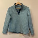 Vineyard Vines  XS Quilted 1/4 Button Sweatshirt Soft Gorpcore Photo 0