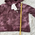 Threads 4 Thought Threads for thought cropped hoodie tie dye in muave size XS Photo 6
