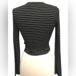 Wild Fable Striped Wrap Tie Crop Top- NWT Photo 5