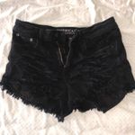 American Eagle Outfitters AE Black Jean Shorts Size 2 Photo 0
