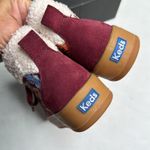 Keds Women's Tahoe Rifle Paper Co. Sneaker Burgundy Suede Boot New in Box Size 8 Photo 6