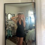 Guess Little Black Dress V Neck Halter Photo 1