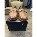 Naturalizer Women Sawyer Loafer English Tea Brown Size 9.5 Wide Chain Photo 2