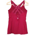 Lululemon Womens Athletica Enhearten Tank Top Berry Rumble Red Athletic Size 6 Photo 1