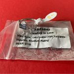 Bomb Party RBP5542 “Carefree in Love” LC Tanzanite on Rhodium Size 7 Ring NWT Photo 4