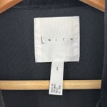 Leith  Velour Black Full Zip Moto Jacket Women’s Size Small in EUC! Photo 2