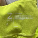 Zella Z by Neon Yellow Leggings S High Rise Pocket Yoga Pants NWT Activewear Photo 8