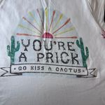 Mamie Ruth You’re a Prick Go Kiss Yourself Muscke Tank Size Small White Photo 8