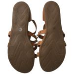 Vince Camuto  Girls Abree Cognac Cage Beaded Strappy Sandals Shoes 5M Photo 3