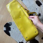 Cole Haan  Yellow Leather Shoulder Bag Purse‎ Photo 1