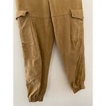 Dissh  6 EUC Camel Tan Cargo Jogger Pant Maeve Khaki Pockets Photo 2