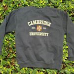 Cambridge University Navy Crewneck Sweater Size Large Blue Photo 0