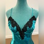 Frederick's of Hollywood Frederick’s of Hollywood Dark Teal Lace Chemise – Size M Photo 5