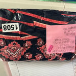 JM Collection  Navy and Pink Patterned Midi Dress Photo 5