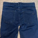 Anthropologie Pilcro Essential Low-Rise Pull-On Knit Flare Jeans Dark Denim 27 Photo 6