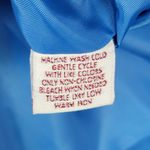 JM Collection Womens Linen Jacket 4 Petite Blue Button Front Pockets 3/4 Sleeve Photo 7