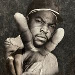 Ice Cube It Was a Good Day West Coast Rap Acid Wash Tee XL Photo 1