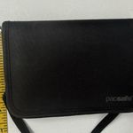 Pacsafe RFID Safe Blocking Compact Travel Organizer Wallet Strap Black Photo 3