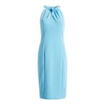 Julia Jordan Blue Twist Neck Midi Sheath Dress Size 14 New Photo 9