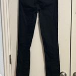 Paige 💖 Rosie HW x  Constance Split Hem Black Skinny Jean Photo 3