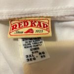 Redial Lab Coat Size 3XL Regular 3 Pockets Adjustable Belt in Back White Photo 2