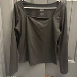 Amazon Trendy Queen Womens Long Sleeve Shirts Square Neck Going Out Crop Tops Fashion Y2k Workout Clothes Fall Outfits 2025 Photo 0