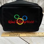 Disney  World Park Black Nylon Embroidered Fanny Pack Adjustable Strap Travel Fun Photo 4