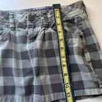 Miley Cyrus & Max Azria Women Buffalo Plaid checkered mini skirt Grey XSmall 1 Gray Size undefined Photo 6