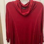 cha cha vente FINAL MARKDOWN  draped neck top large Photo 0