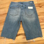 Risen Women’s High Rise Bermuda Distressed Jean Shorts - NEW Photo 2