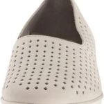 Ecco  Felicia Gravel Leather Wedge Heel Shoes, Size EU 41 | US 10-10.5 New in Box Photo 6