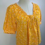 Never A Wallflower Marakesh Floral Eyelet Top Orange Size XS Photo 1