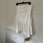 Princess Polly  White Asymmetrical Skirt Photo 2